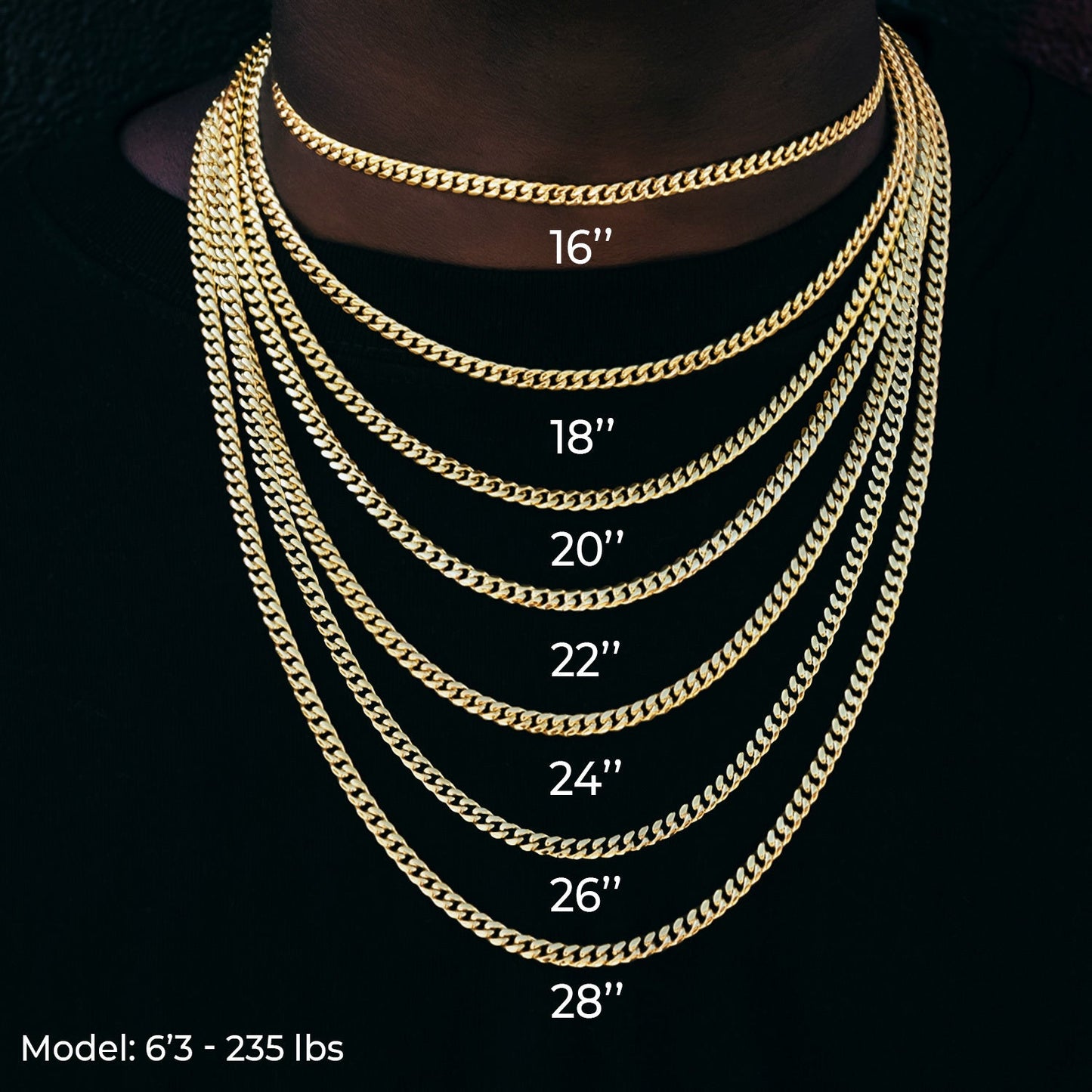 Cloister Link Chain + Bracelet Bundle in White Gold