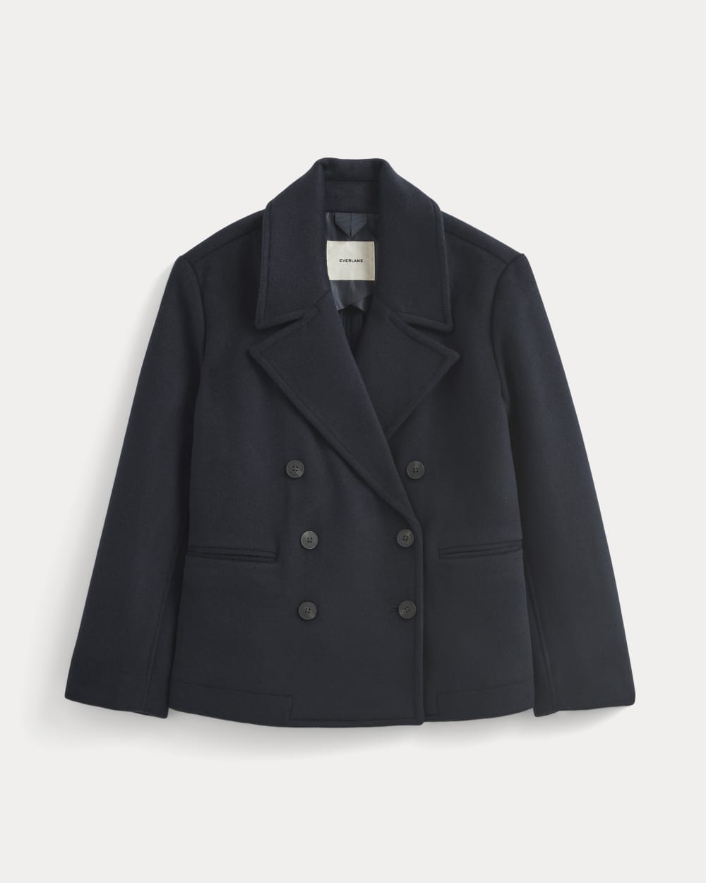 ReWool Short Peacoat | Deep Navy