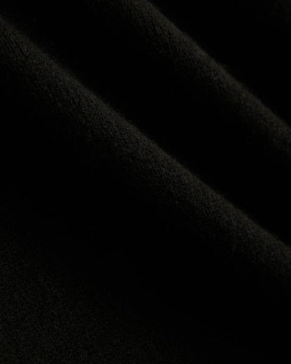 Cashmere Boyfriend Sweater | Black