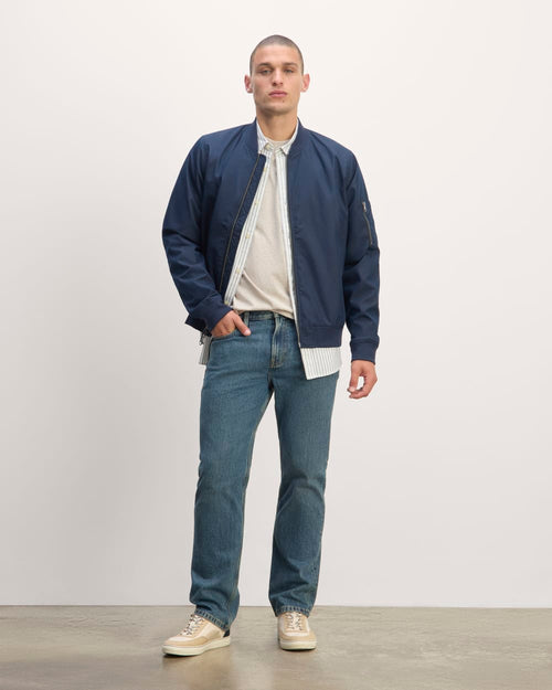 The Authentic Straight Jean | Whisper Blue