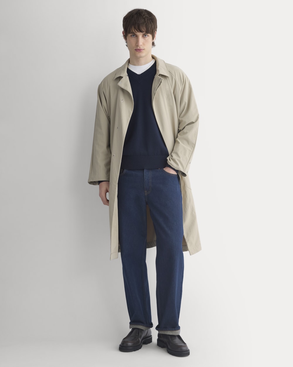 Relaxed Italian Selvedge Jean | Indigo Rinse