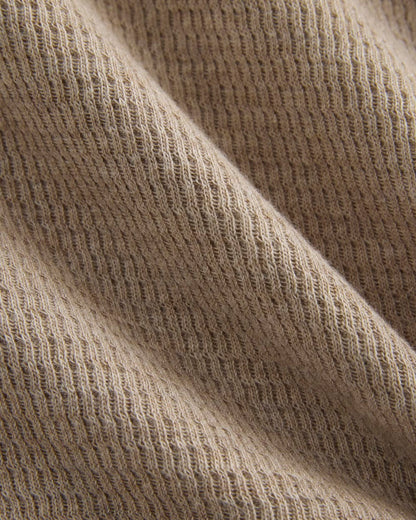 Shrunken Tee in Cozy Waffle | Heathered Oatmeal