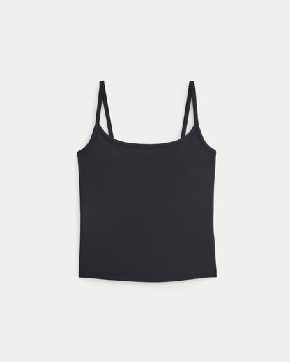 Scoopneck Cami | Black