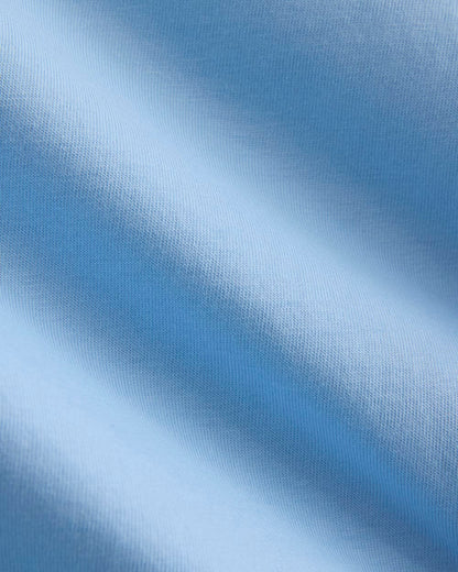 Oversized Seamed Tee | Open Air Blue
