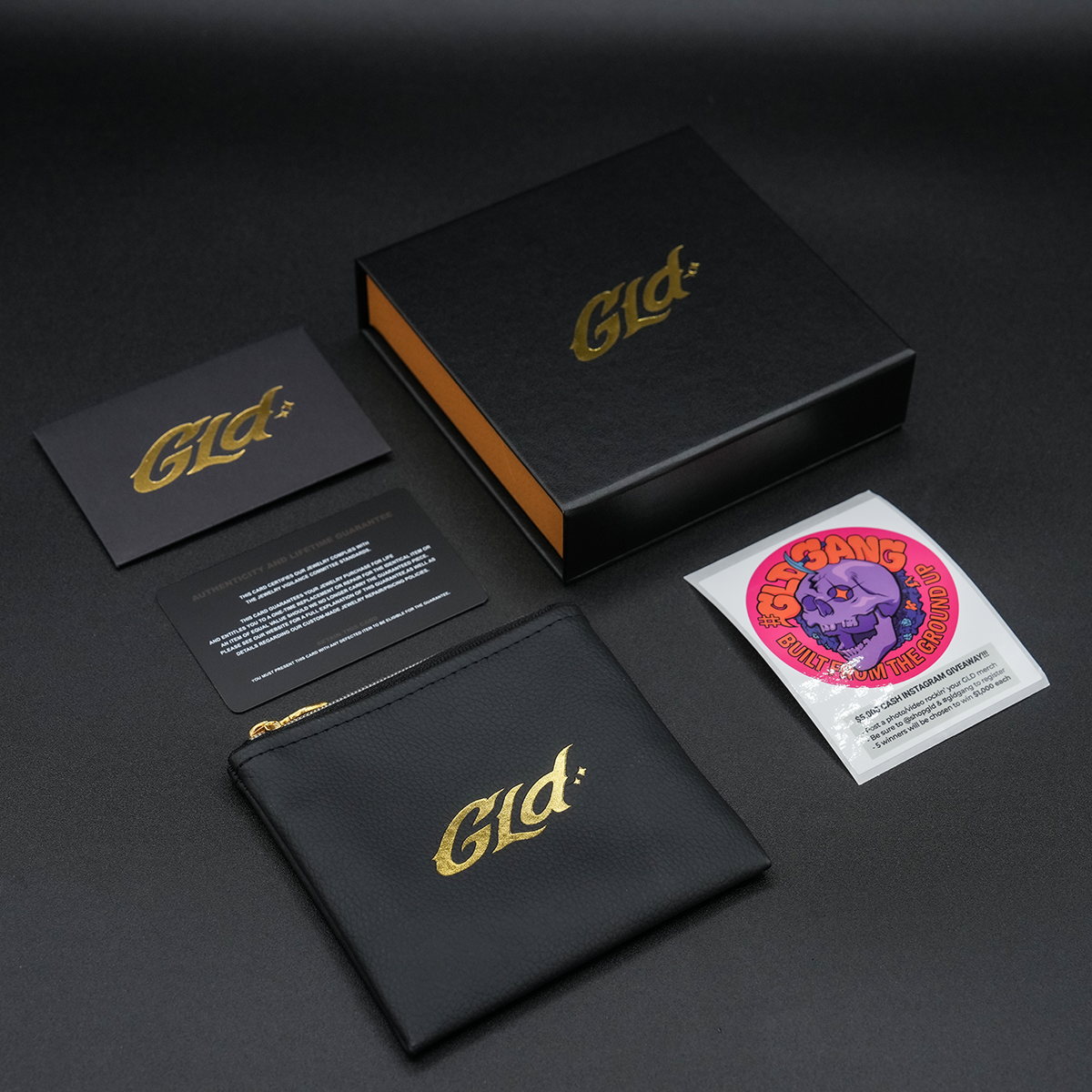 Cloister Link Chain + Iced Ball Chain Bundle in Yellow Gold