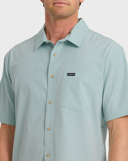 Ridgeport Tech Classic UPF Short Sleeve Shirt - Blue Haze
