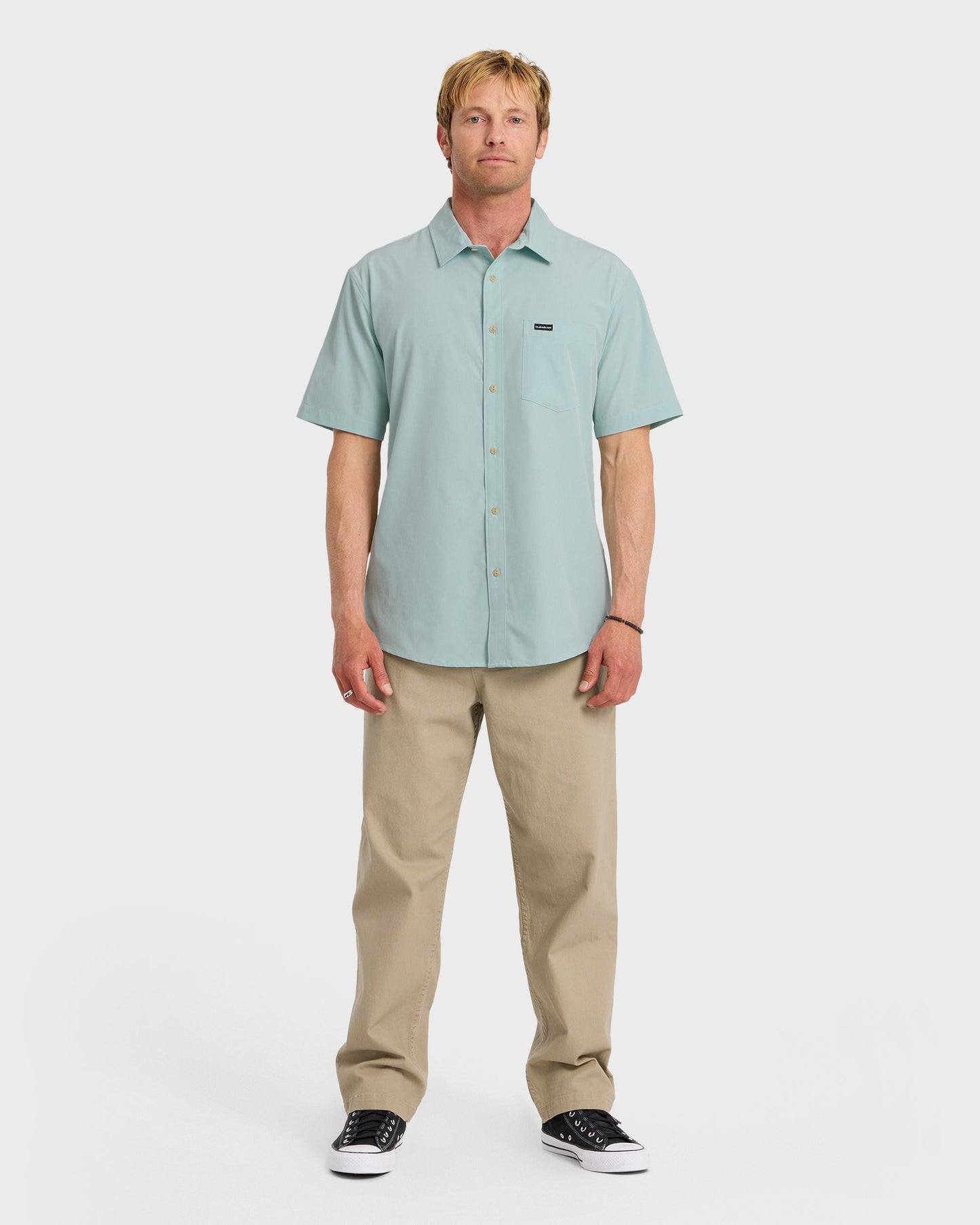 Ridgeport Tech Classic UPF Short Sleeve Shirt - Blue Haze