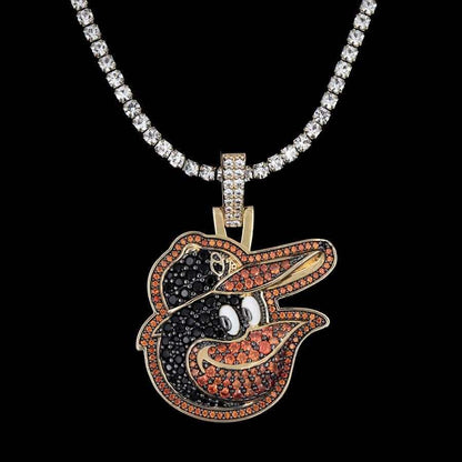 Baltimore Orioles Official MLB Logo Pendant