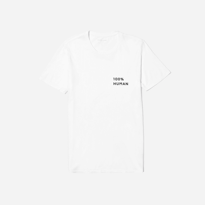 The 100% Human® Crew | White
